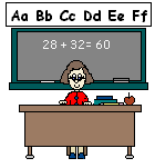 teacher at desk 